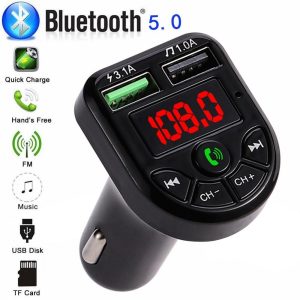CAR E5 Bluetooth FM transmitter - kihangosító funcióval (BBE) (BBV) (BBL) - Image 6