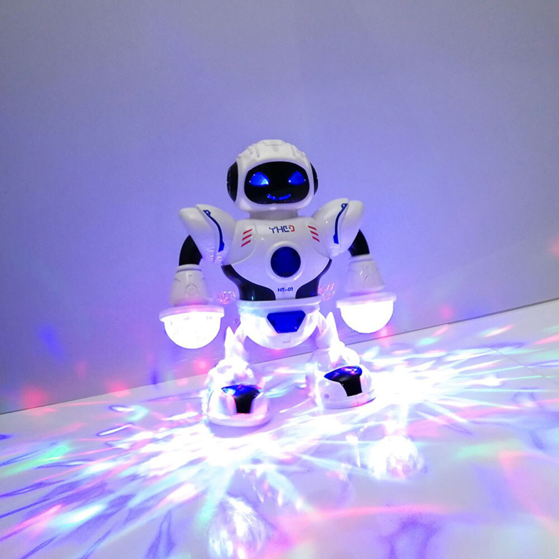 Táncoló, zenélő világító robot HT-01 (BBJ) (5)