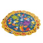 színes szökőkút szőnyeg gyerekeknek, pancsolójáték – 100 cm1
