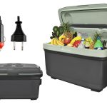 3in1 hűtőtáska, mini autós hűtő és ételmelegítő szivargyújtós csatlakozóval – 45L (BB5127) 1