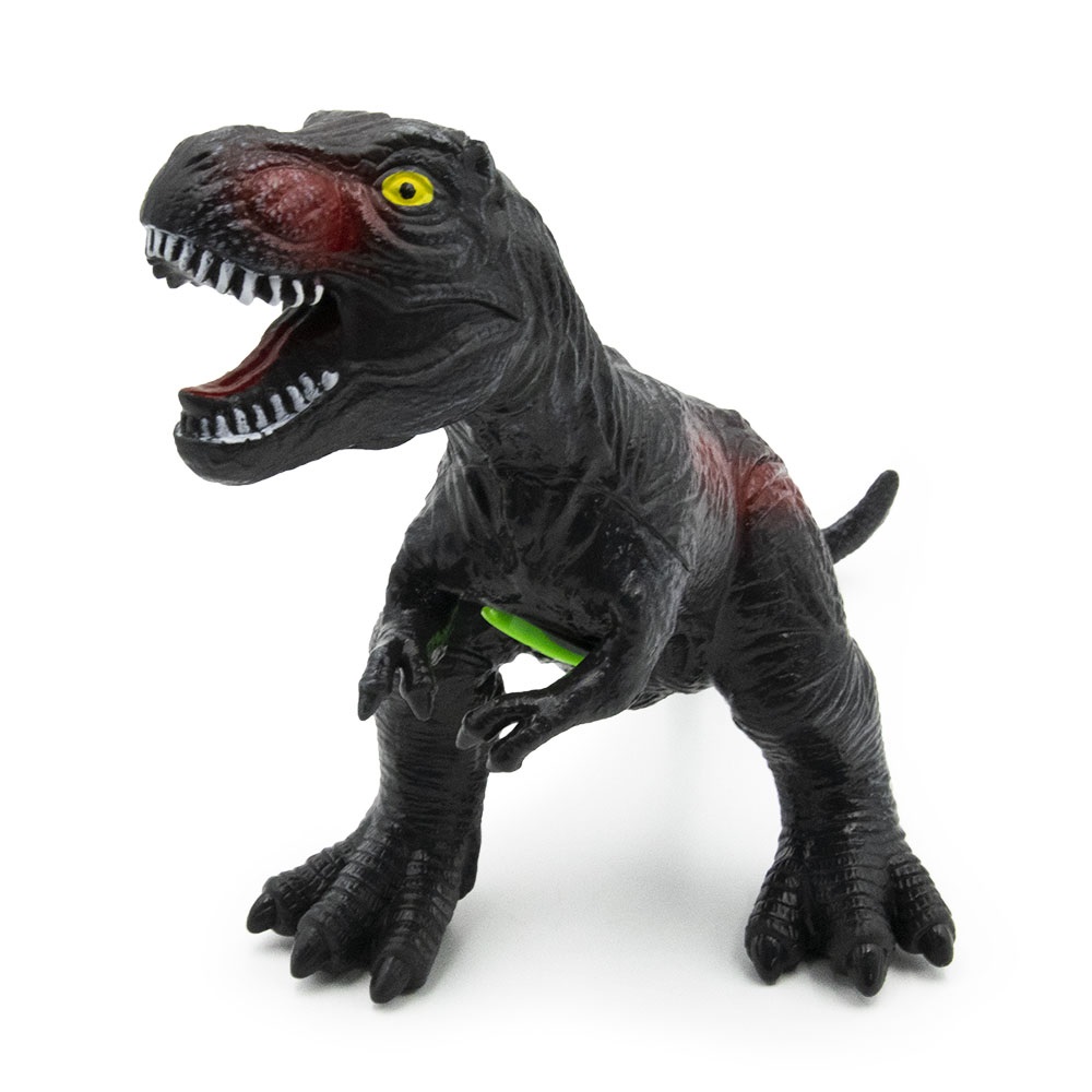 Élethű, üvöltő T-rex dinoszaurusz figura, 40 cm 3