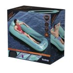 Felfújható vízi matrac hálós fekvőfelülettel és beépített párnával (BB16740) 6