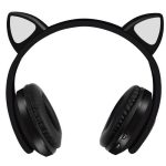 Cica füles vezeték nélküli fejhallgató – fekete (BB16868) (5)