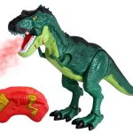Óriás távirányítós dinoszaurusz – sétál, füstöt fúj és világít (BB9444) (1)