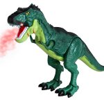 Óriás távirányítós dinoszaurusz – sétál, füstöt fúj és világít (BB9444) (14)