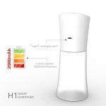 H1 intelligens, USB-ről tölthető aroma diffúzor fehér színben – 5V (1)
