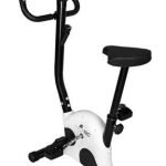 Malatec szobakerékpár digitális kijelzővel – fekete és fehér (BB10015) (3)