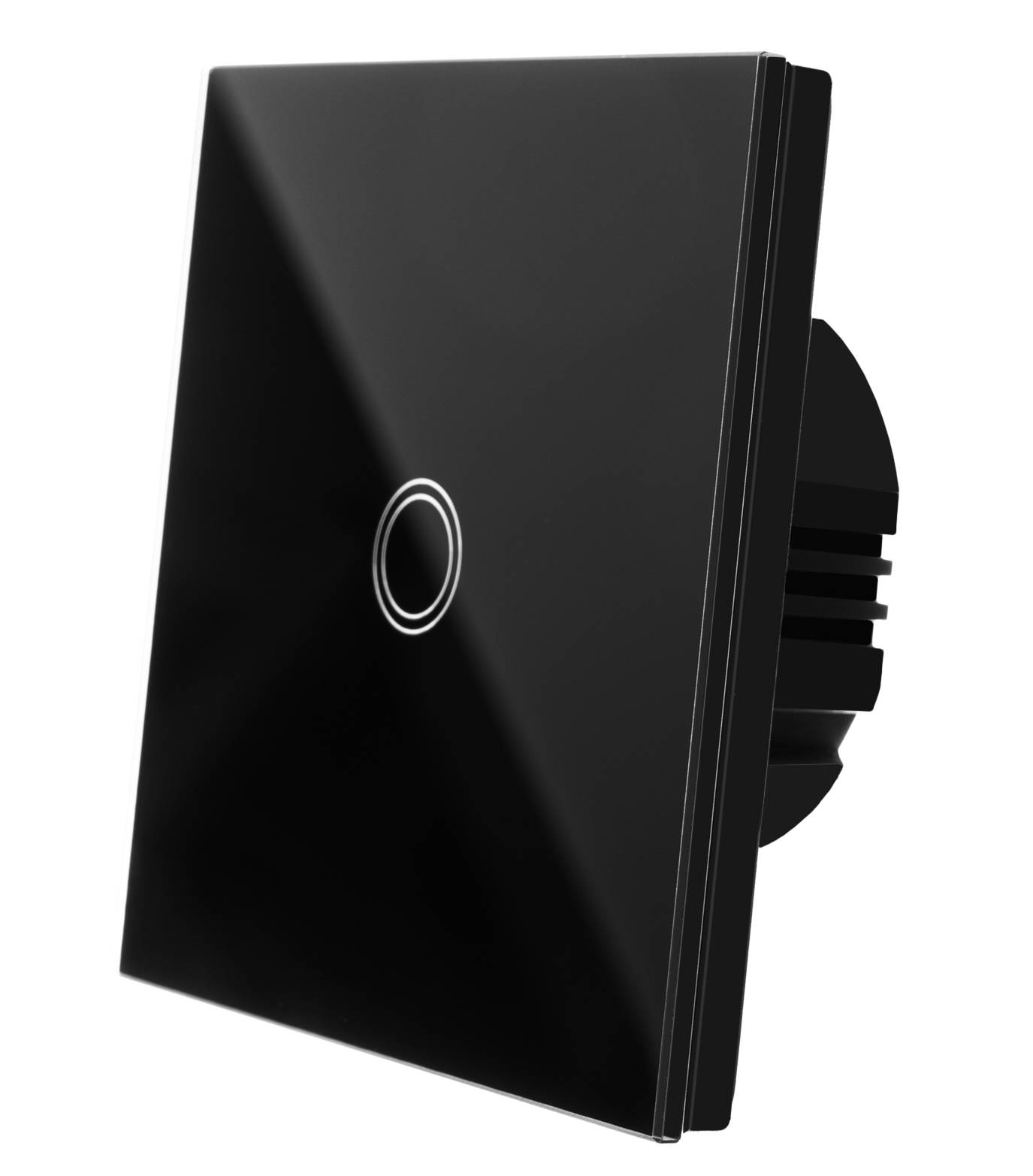 Modern, érintőképernyős lámpakapcsoló – fekete (BB-12259) (9)
