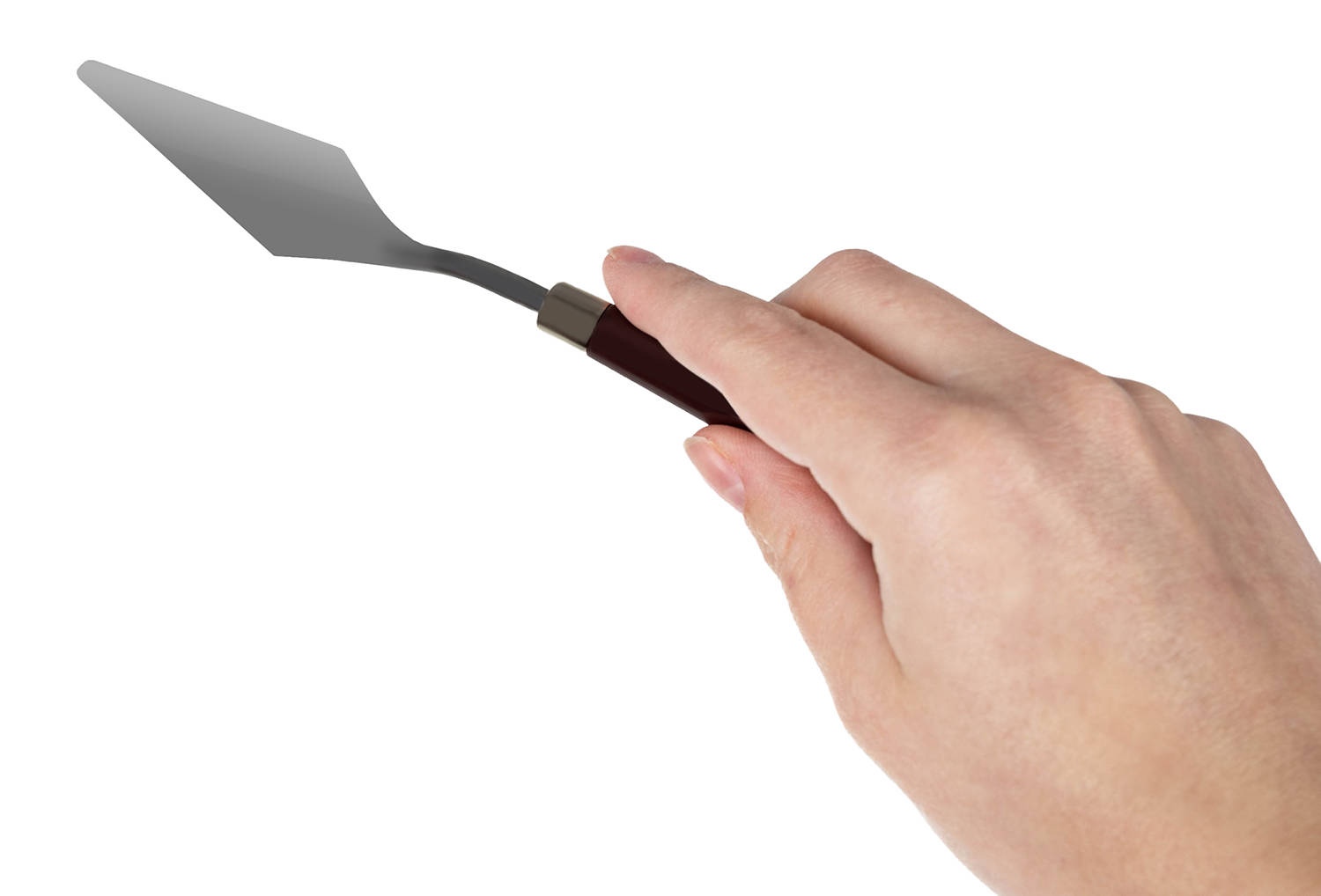 5 db-os profi festőkés készlet – acél spatula készlet különböző méretekben (BB-17696) (4)