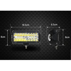 Autós LED reflektor - 120W 165mm IP68 10-30V (THM) (BBD) - Image 5