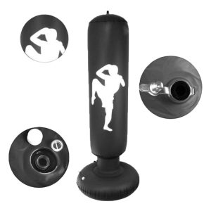Felfújható boxzsák homokkal tölthető alappal kicsiknek és nagyoknak - 150 cm (BBJ) - Image 1