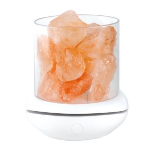 Hangulatlámpa himalája só kristályokkal, állítható színű LED fénnyel és aroma párologtató funkcióval (THM) - Image 15