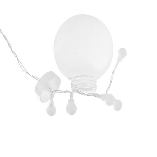 108 LED-es fényfüggöny gömbökkel, kül-, és beltérre egyaránt – 2,5 x 0,95 m, színes (BB-19734) (11)