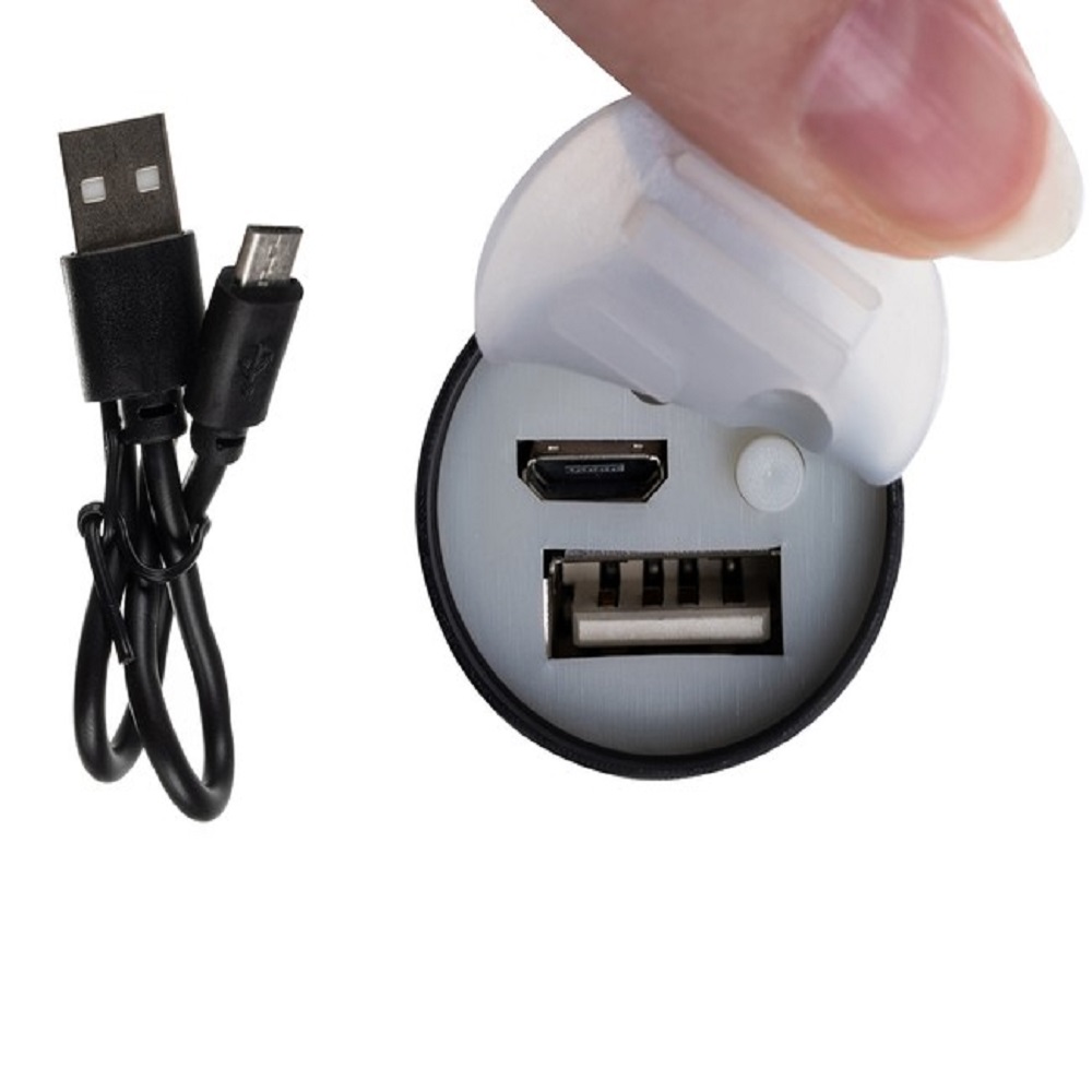 CREE T6 nagy teljesítményű taktikai LED-es zseblámpa praktikus tokkal – ZOOM, USB (BB-18368) (8)