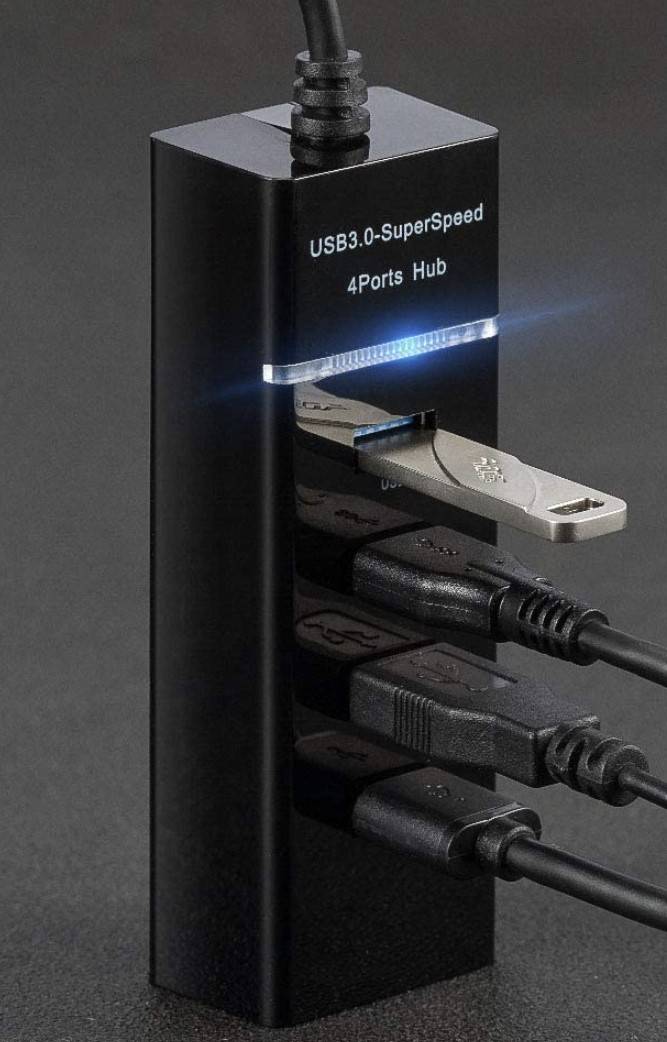 USB elosztó 4 bemenettel (3)