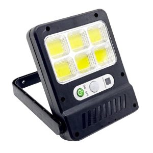 Worthair WA22-02 napelemes kültéri lámpa 72 LED-del, távirányítóval és mozgásérzékelővel – 180W (BBV) - Image 1