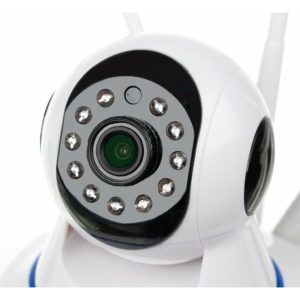 WiFi kamera beépített hang- és mozgásérzékelővel, 3 antennával - 360°-ban mozgatható (BBV) - Image 3