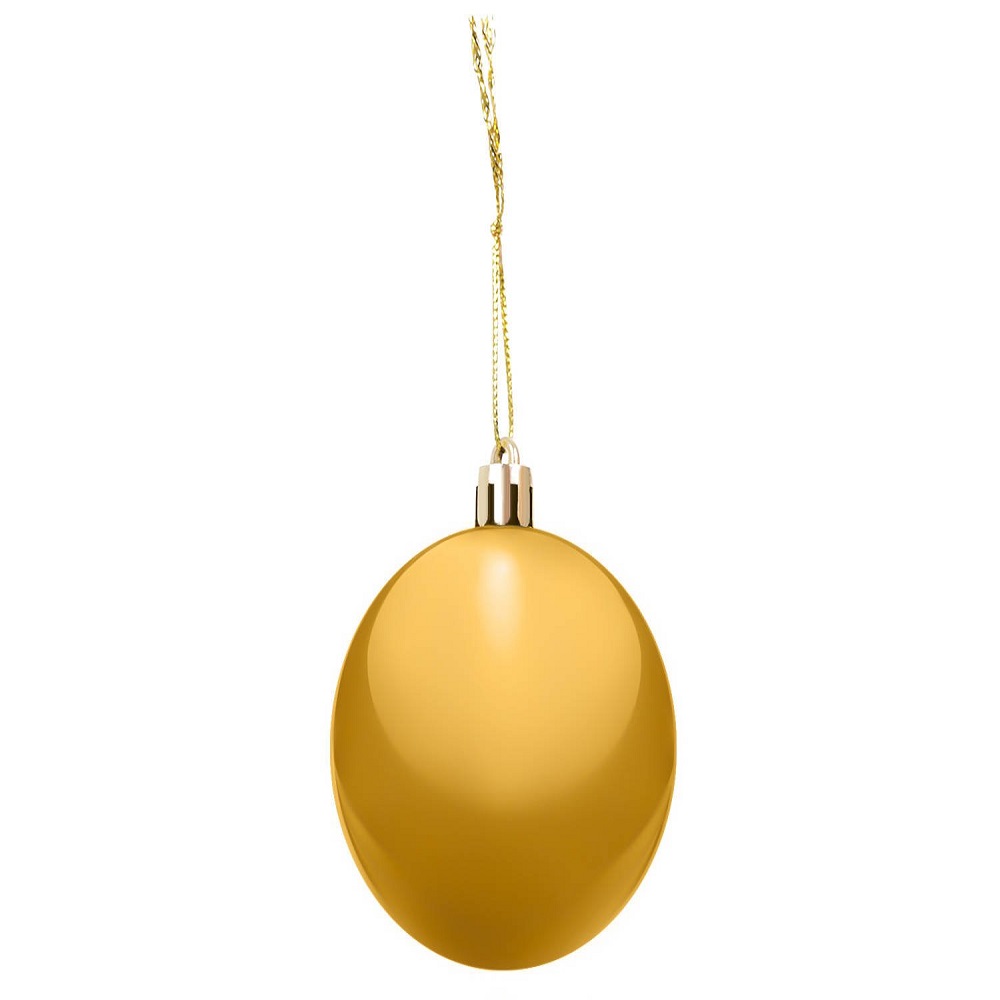 101 darabos karácsonyfadísz készlet – különböző gömbökkel, csillag alakú csúcsdísszel – arany (BB-114299 (3)