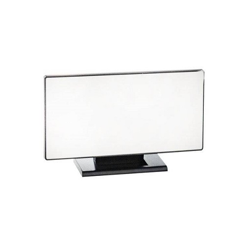 4 az 1-ben digitális asztali LED óra – hőmérő, tükör és ébresztőóra – 19 x 10 cm, fekete (BB-10721) (2)