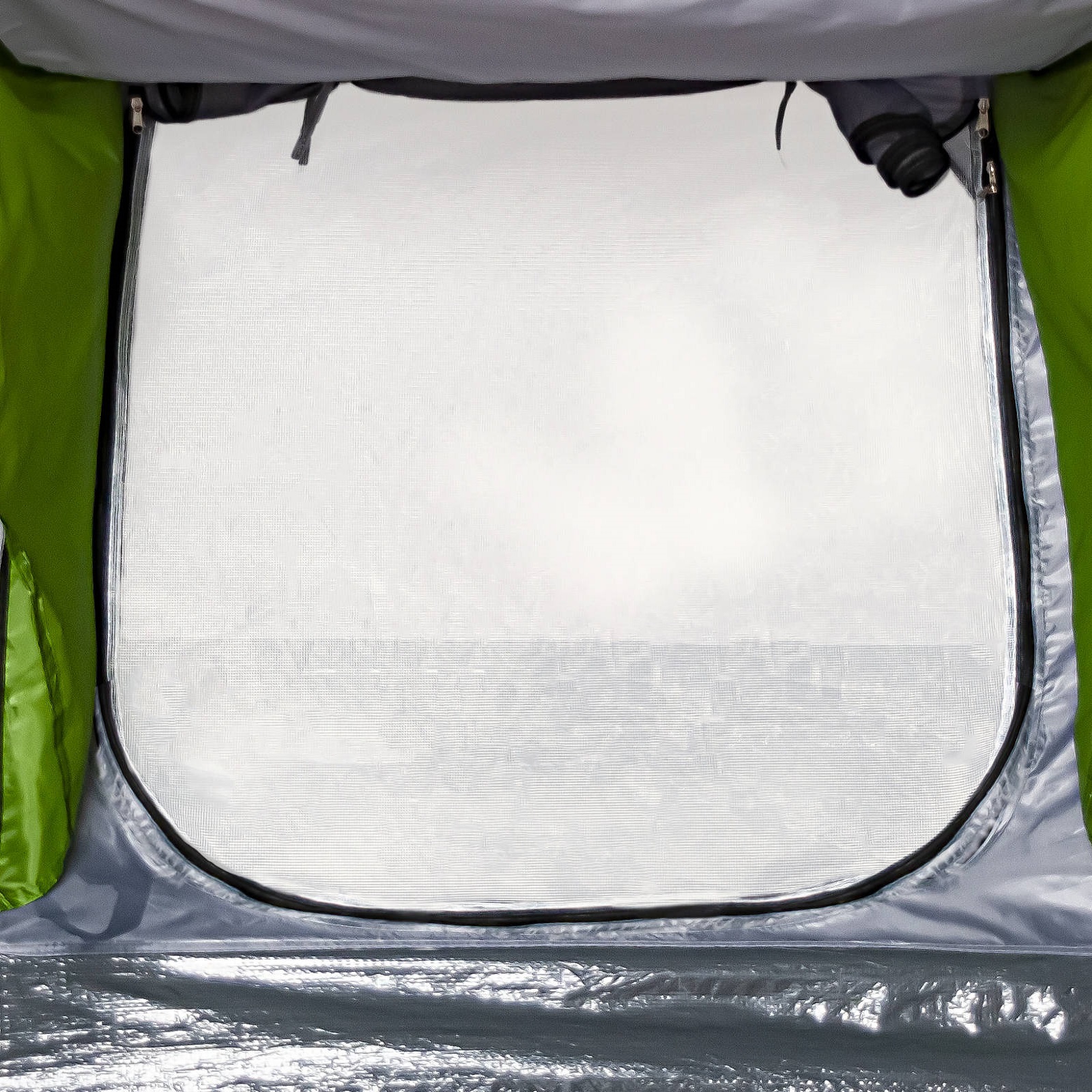 4 személyes vízálló, tágas kemping turista sátor – előtetővel, szúnyoghálóval és szellőzőrendszerrel (BB-10120) (11)