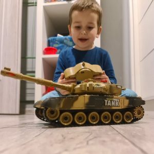 KING sivatagi álcás távirányítós tank gyerekeknek - hang-, és fényhatásokkal  (BBJ) - Image 2