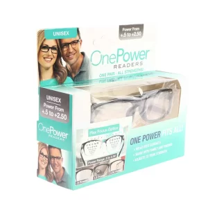 One power univerzális olvasószemüveg +0.5 és +2.5 között állítható dioptriával - flex focus optics technológia (BBV) (BBM) - Image 7