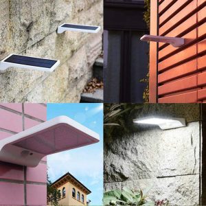 Mozgásérzékelős, napelemes, falra szerelhető LED panel 7 órás üzemidővel - 4W (BBL) - Image 2