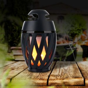 Fáklya alakú Bluetooth hangszóró valósághű láng effekttel - por- és vízálló, akkumulátoros (BBV) - Image 6