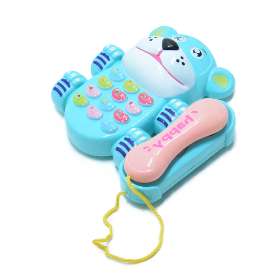 ZENÉLŐ, INTERAKTÍV JÁTÉK TELEFON, KÉK