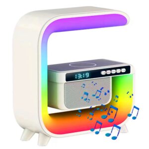XM-G3 3 az 1 ben bluetooth hangszóró- RGB hangulatvilágítás és Qi - telefontöltő állomás egyben (BBV) - Image 1