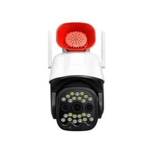 Okos biztonsági kamera mikrofonnal, hangszóróval és szirénával V380 WIFI IP - Android/IOS kompatibilis V380 WIFI IP kamera (BBV) - Image 8