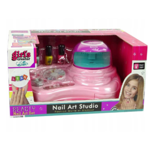 Kreatív Nail Art Stúdió játék szárítóval és fényeffektussal, rengeteg kiegészítővel – alkosd meg legszebb köröm dizájnod otthon! (BBJ) - Image 10