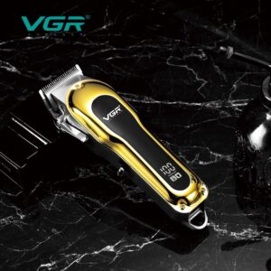 VGR V-680 Professzionális haj- és szakállvágó szett, 3 különböző cserélhető vágófejjel (BBV) - Image 2