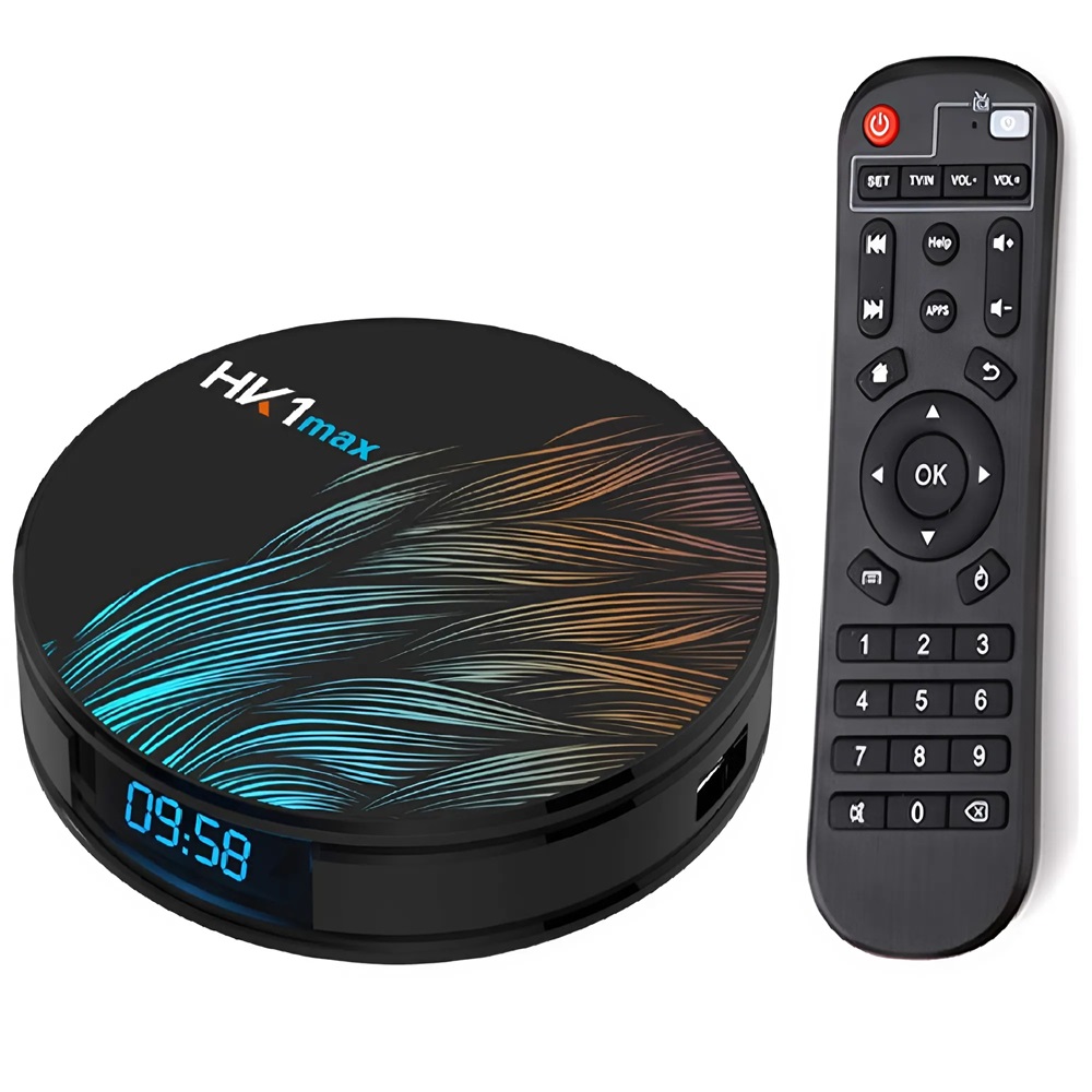 HK1 Max Smart Ultra HD TV Box – 8K Android 9.0 TV Okosító, 4GB RAM, 64GB ROM (BBV) 5
