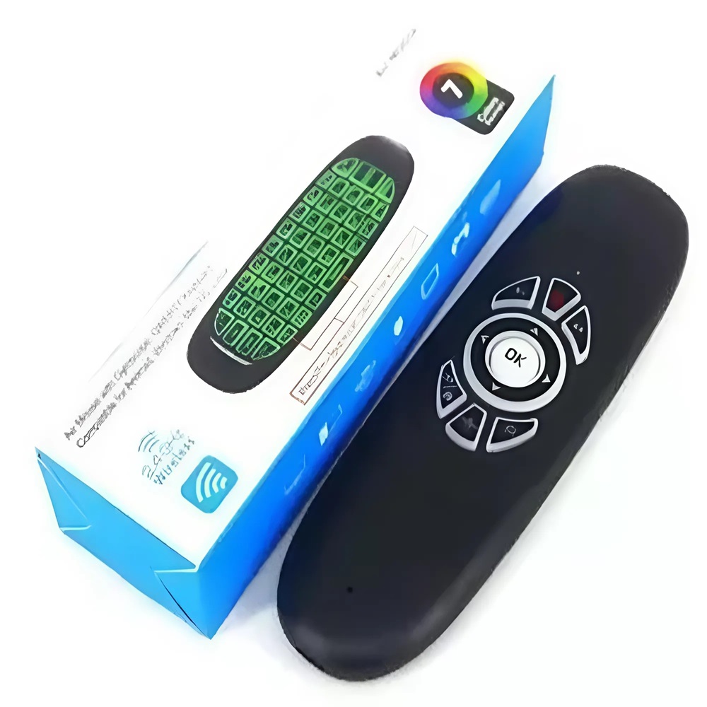 Univerzális vezeték nélküli mini billentyűzet és egér távirányító – tökéletes megoldás TV-hez és okos eszközökhöz 7