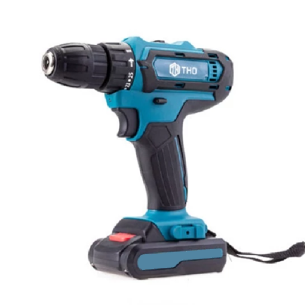 THO_lítium_akkumulátoros_fúrógép_csavarozó_48V,_dupla_akku,_praktikus_kofferben_M_9022_(BBD)3