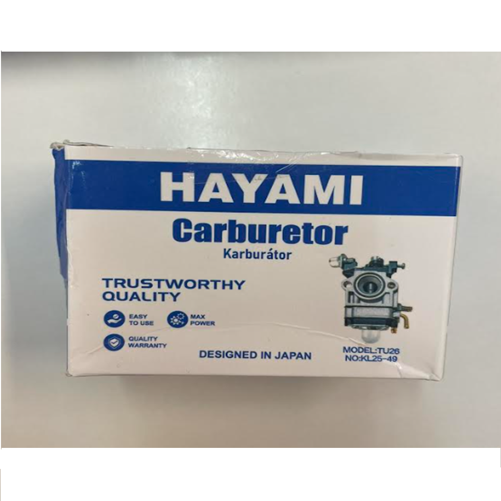 HAYAMI_Karburátor_TU26_modell_NO_KL25-49_BBV