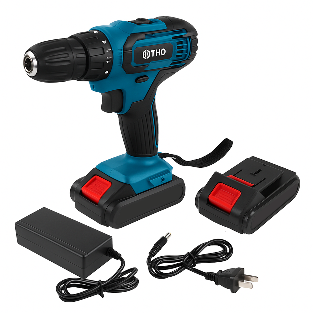 THO_lítium_akkumulátoros_fúrógép_csavarozó_48V,_dupla_akku,_praktikus_kofferben_M_9022_(BBD)2
