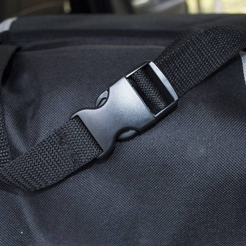 Autós csomagtartó rendező – 4 rekeszes, összecsukható, vízálló tárolódoboz 91×26 cm, praktikus rendszerező az autóba (BLLV)4