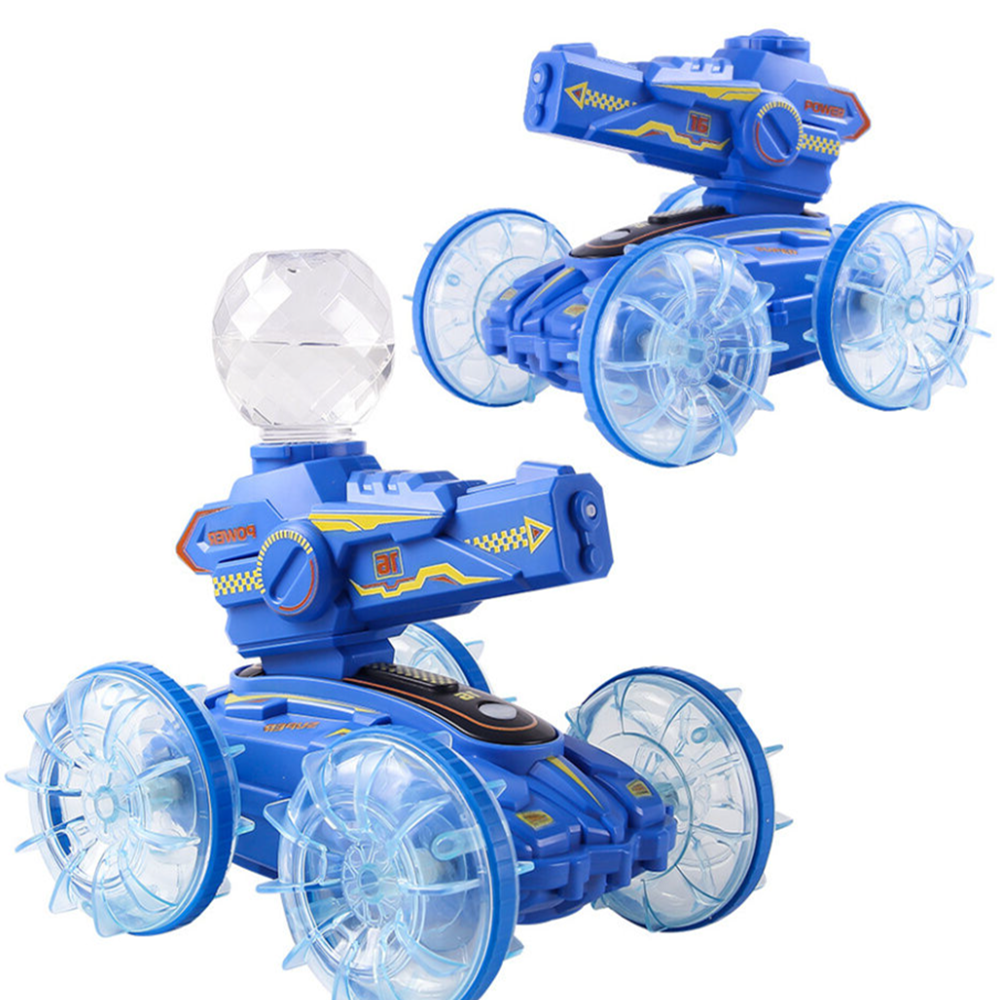 Kétéltű 4WD távirányítós kaszkadőr autó – 2,4 GHz-es, 360°-ban forgatható vízi és szárazföldi RC autó gyerekeknek, tökéletes ajándék SL-062 (BBJ)1