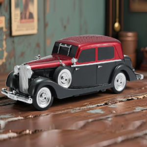 Wester 1934 retro autó stílusú Bluetooth hangszóró – vezeték nélküli HD sztereó hangzás, FM rádió, LED fények és beépített mikrofon  (BBD) - Image 2
