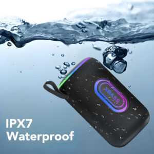 Hordozható bluetooth hangszóró b47 – ipx7 vízálló, 35 w sztereó hangzás, 30 óra lejátszás, led világítás (BBD) - Image 5