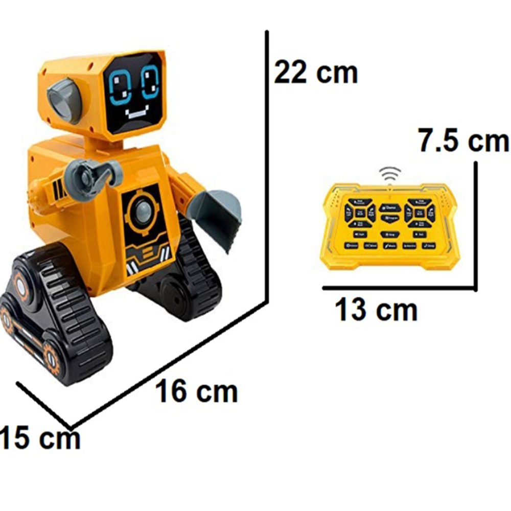 Intelligens programozható robot készlet LED szemekkel, tánccal, énekléssel és gesztusérzékelővel 6