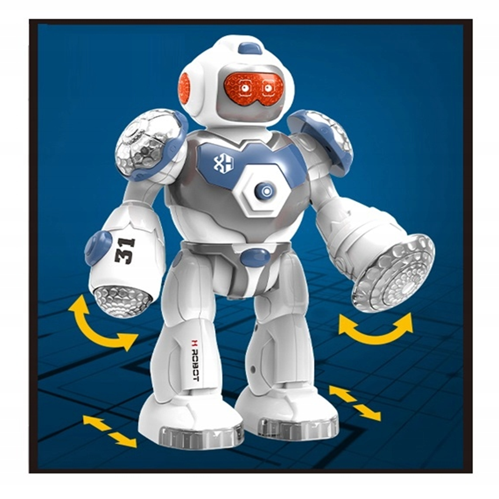 Mechanikus harci robot fényekkel – interaktív játék robot gyerekeknek (BBJ) 5