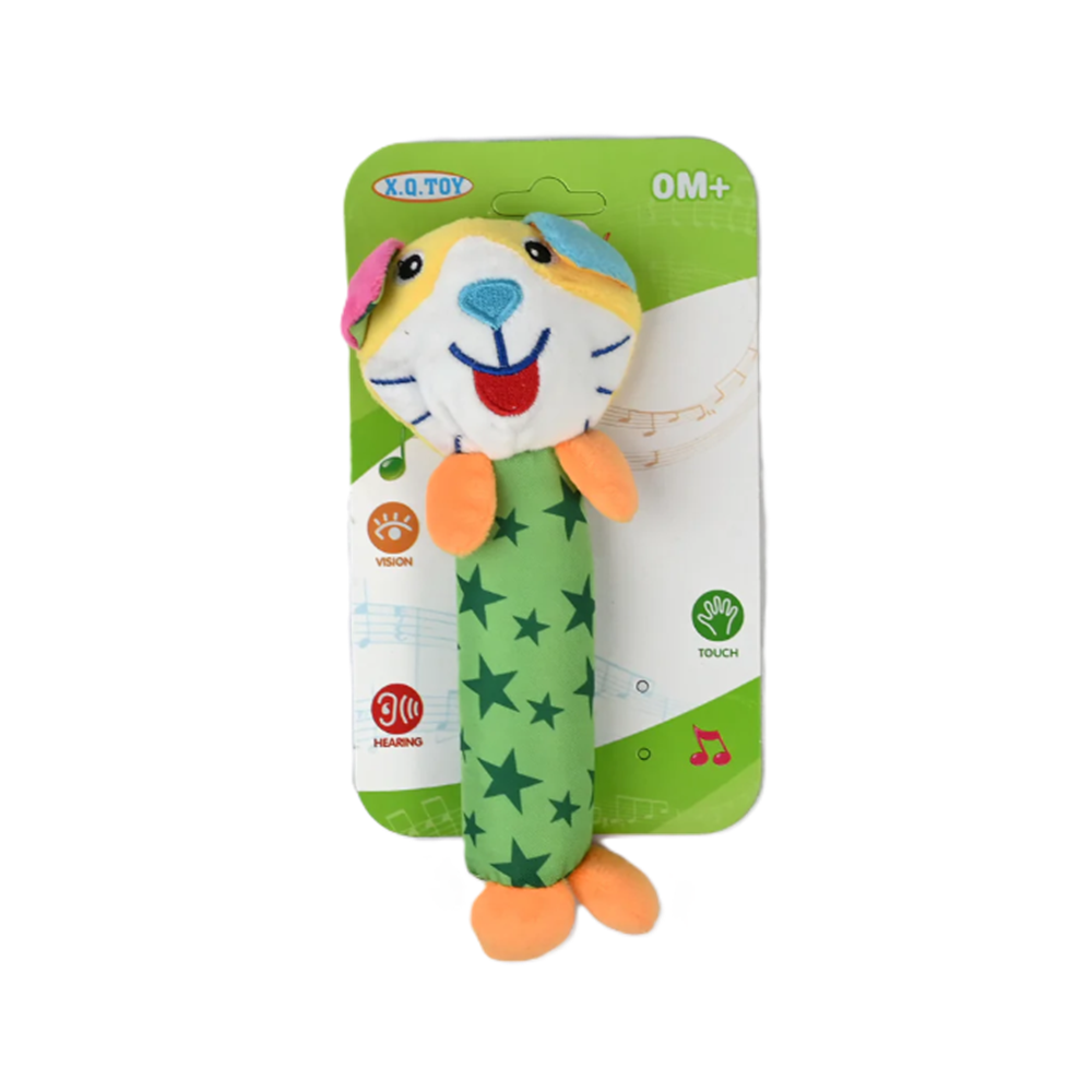 Puha cica csörgő kisbabáknak, babajáték csecsemőknek (BBMJ) 1