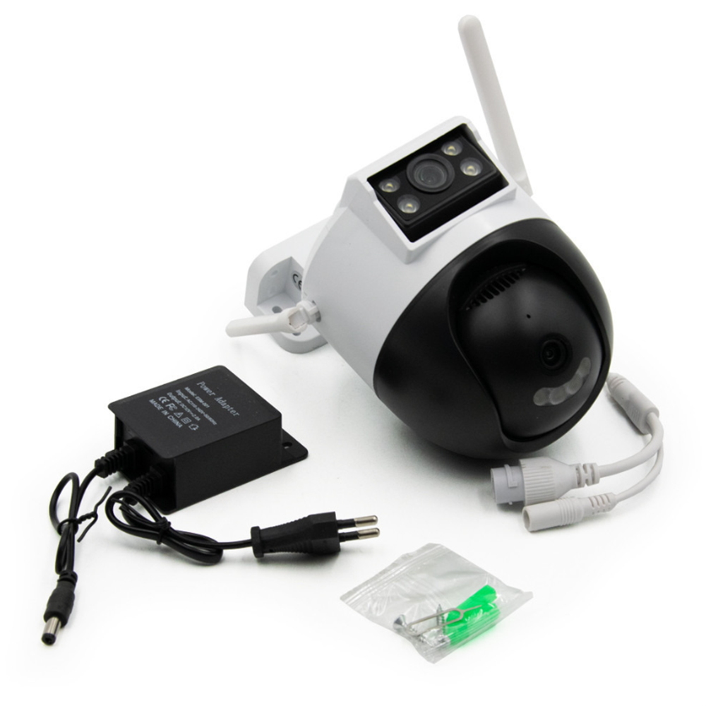 V380 vezeték nélküli smart wifi biztonsági kamera – HD IP megfigyelő kamera éjjellátóval, mobilalkalmazással és mozgásérzékeléssel (BBV) 5