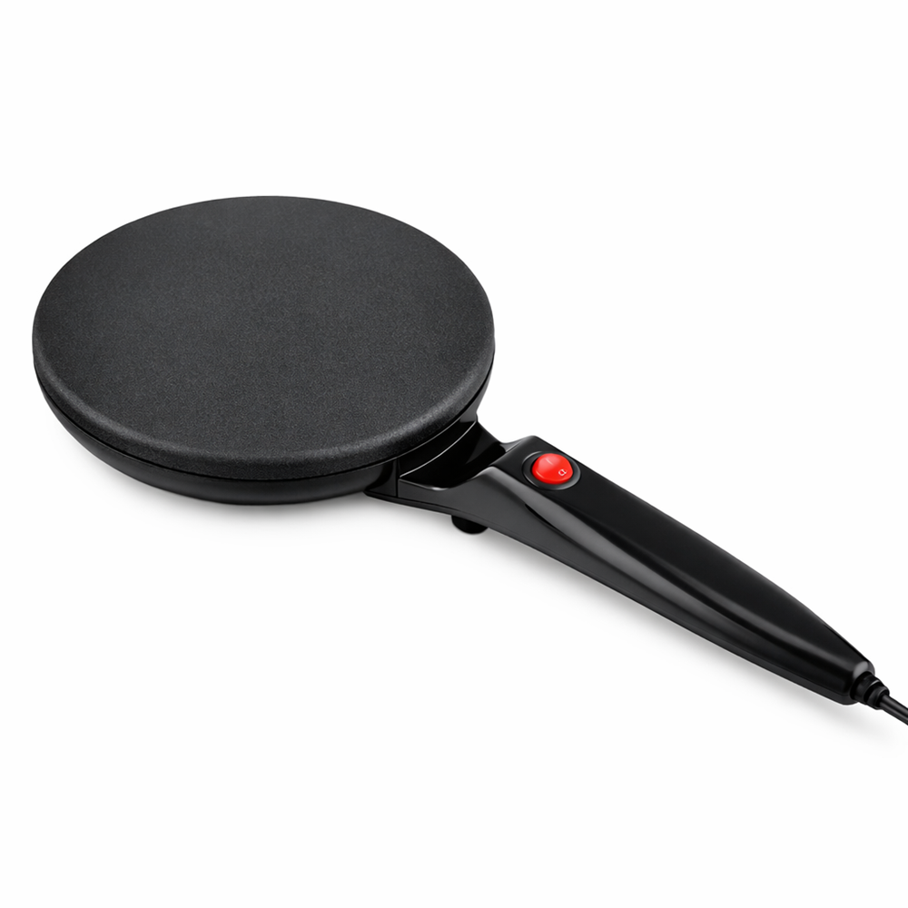 CREPELLA Pro elektromos palacsintasütő és crepe maker – tapadásmentes tortilla sütő, kompakt reggelikészítő (BBE) 1