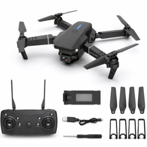 E88 Pro HD kamerás drón – 2.4 GHz-es távirányítós quadcopter élőképpel (BBD) (BBV) - Image 5