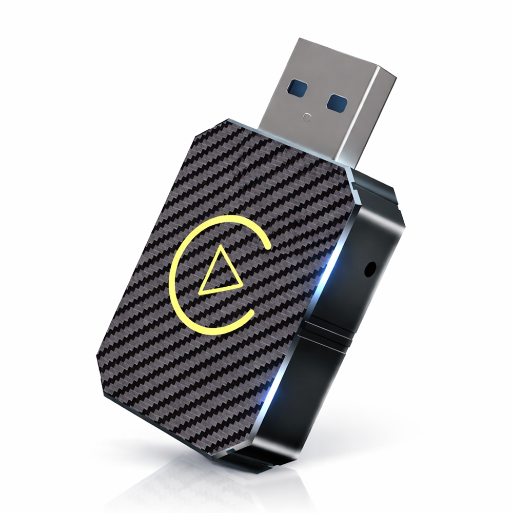 Vezeték Nélküli CarPlay és Android Auto Adapter – USB Okos Autós Kijelző Tükröző, Plug & Play (BBD) 1