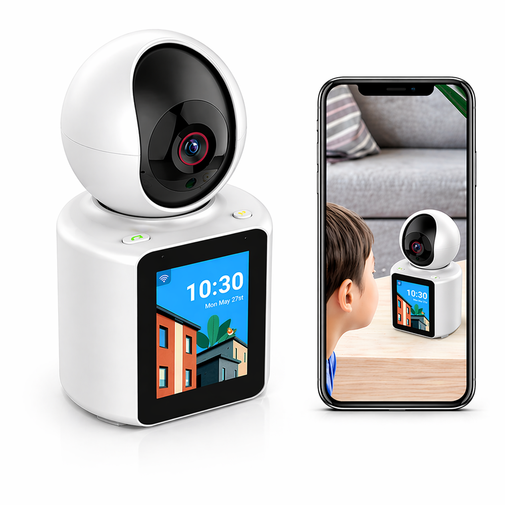 Sumker KE24-129 okos beltéri WiFi kamera – HD megfigyelő rendszer élő videohívás funkcióval (BBD) 1